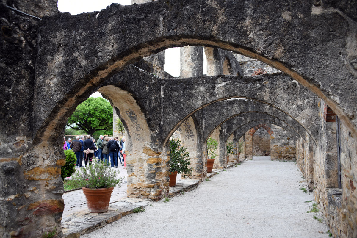 115 The San Jose Mission was built to house the Indian converts to Christianity in the 1700's..JPG
